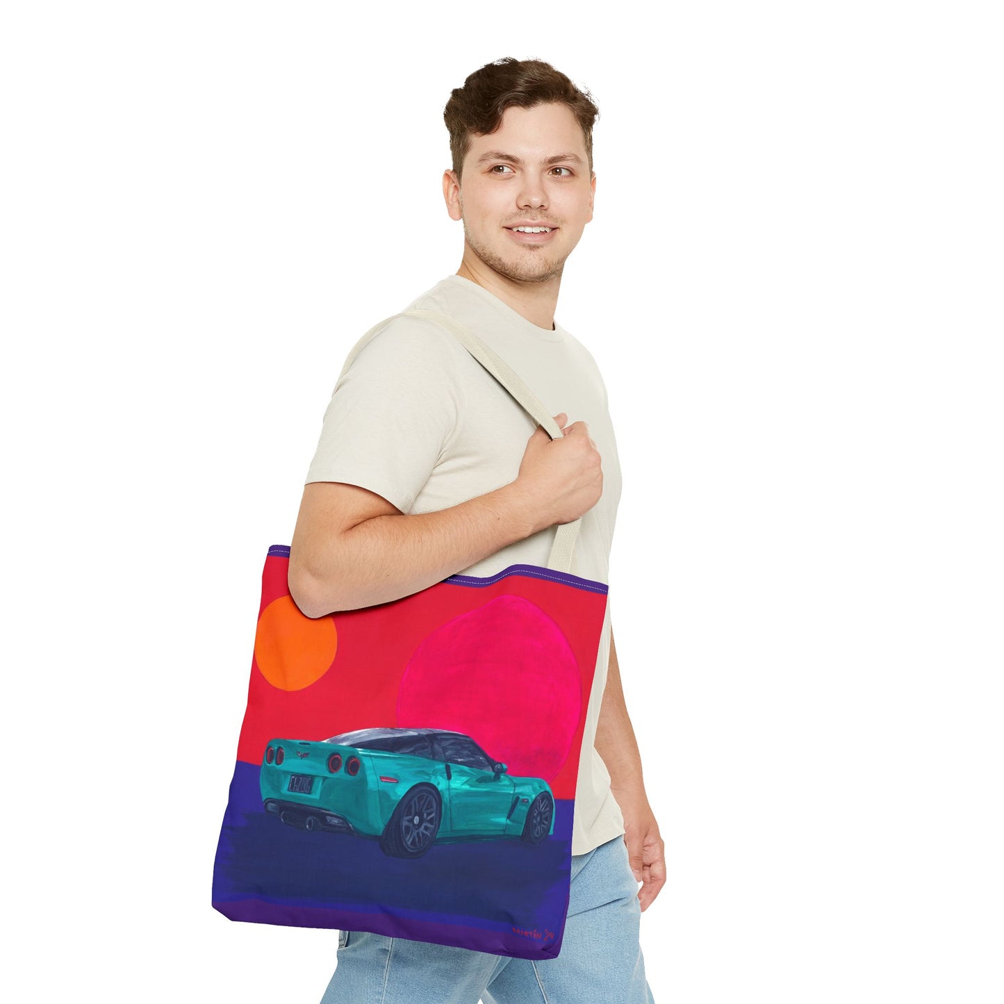 C6 Z06 Corvette Tote Bag (AOP)