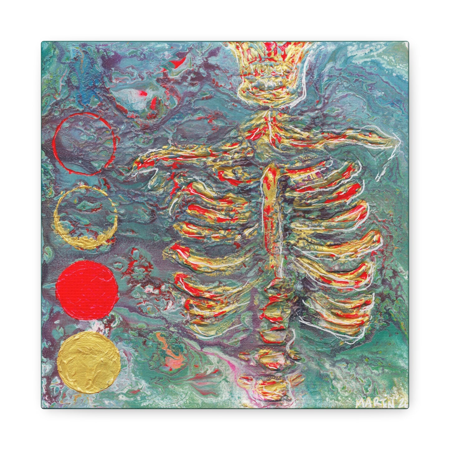 "Beneath the Moons" Matte Canvas, Stretched, 1.25"