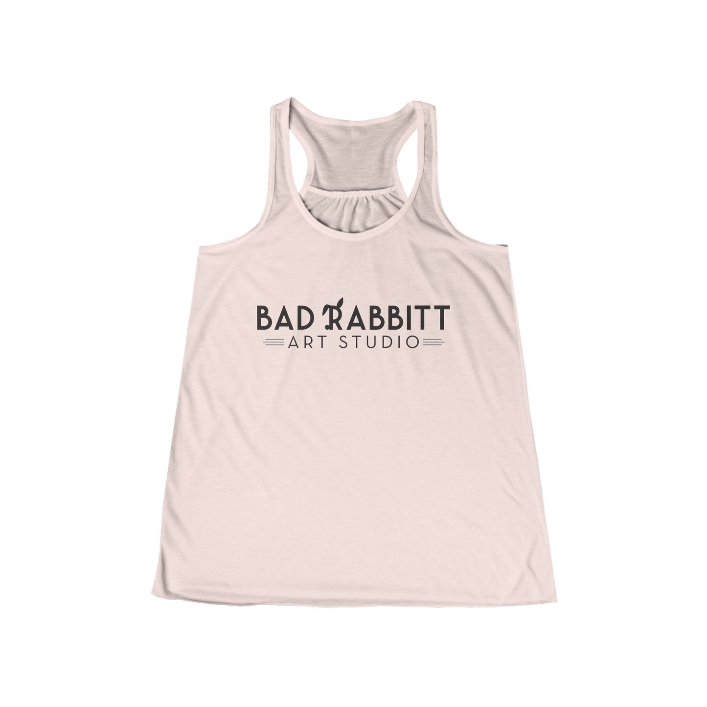 Bad Rabbitt Art Studio Women's Flowy Racerback Tank