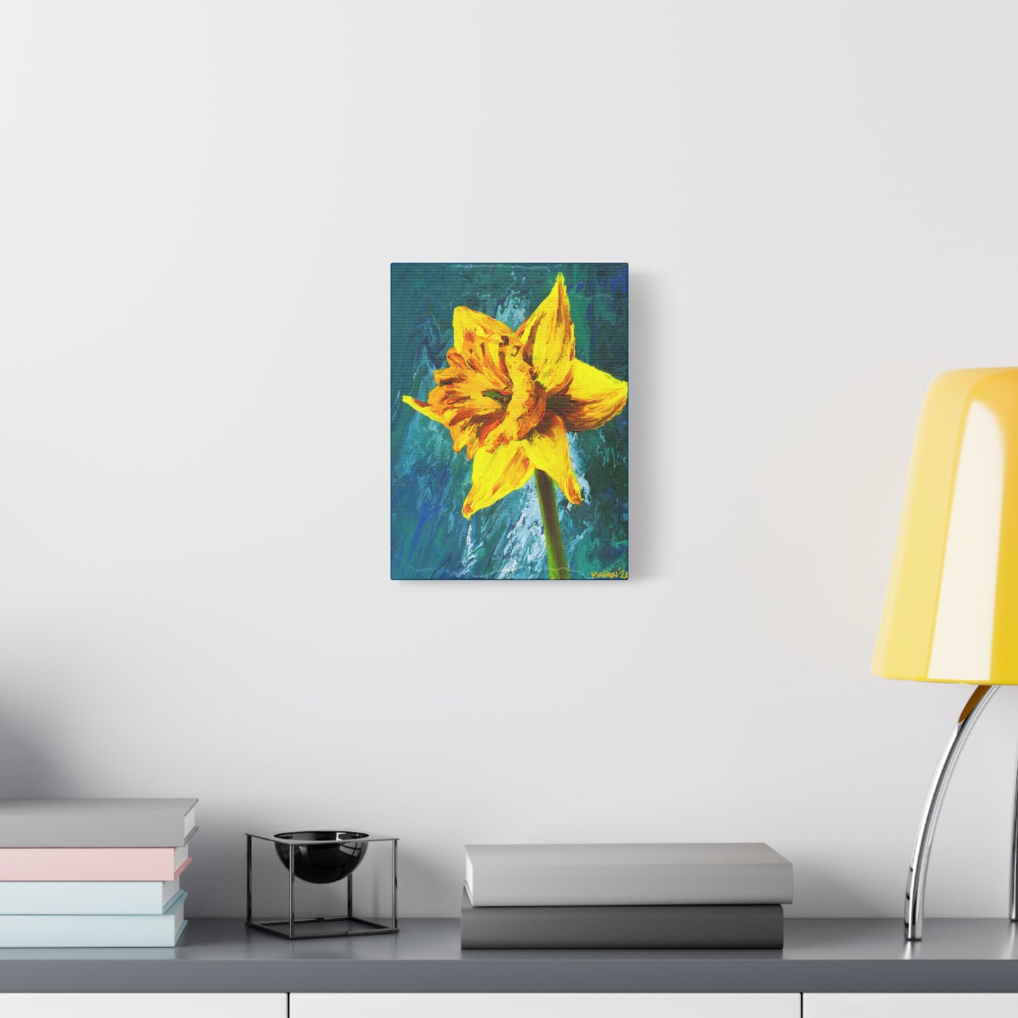 "Daffodil" Matte Canvas, Stretched, 1.25"