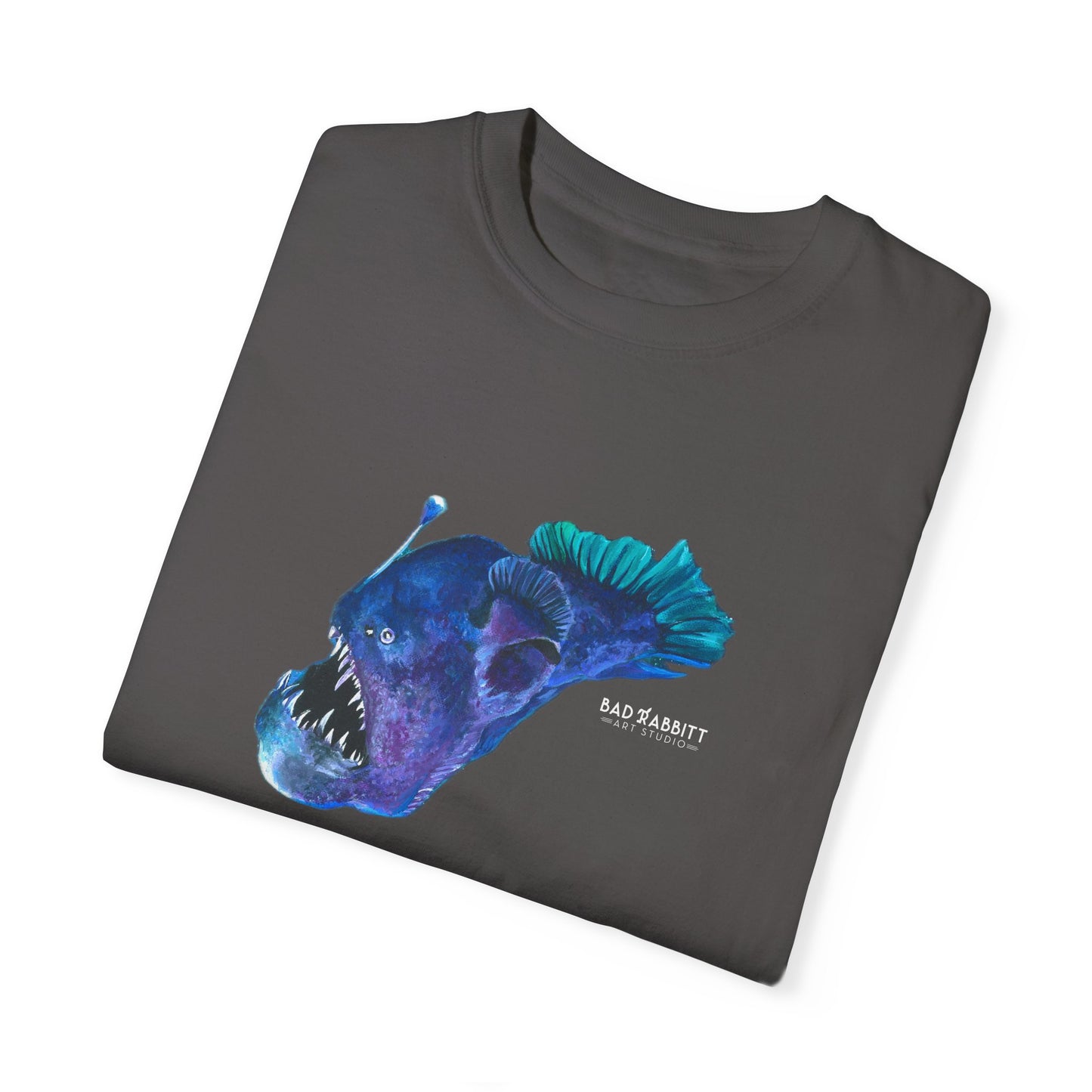 Angler Fish Unisex Garment-Dyed T-shirt