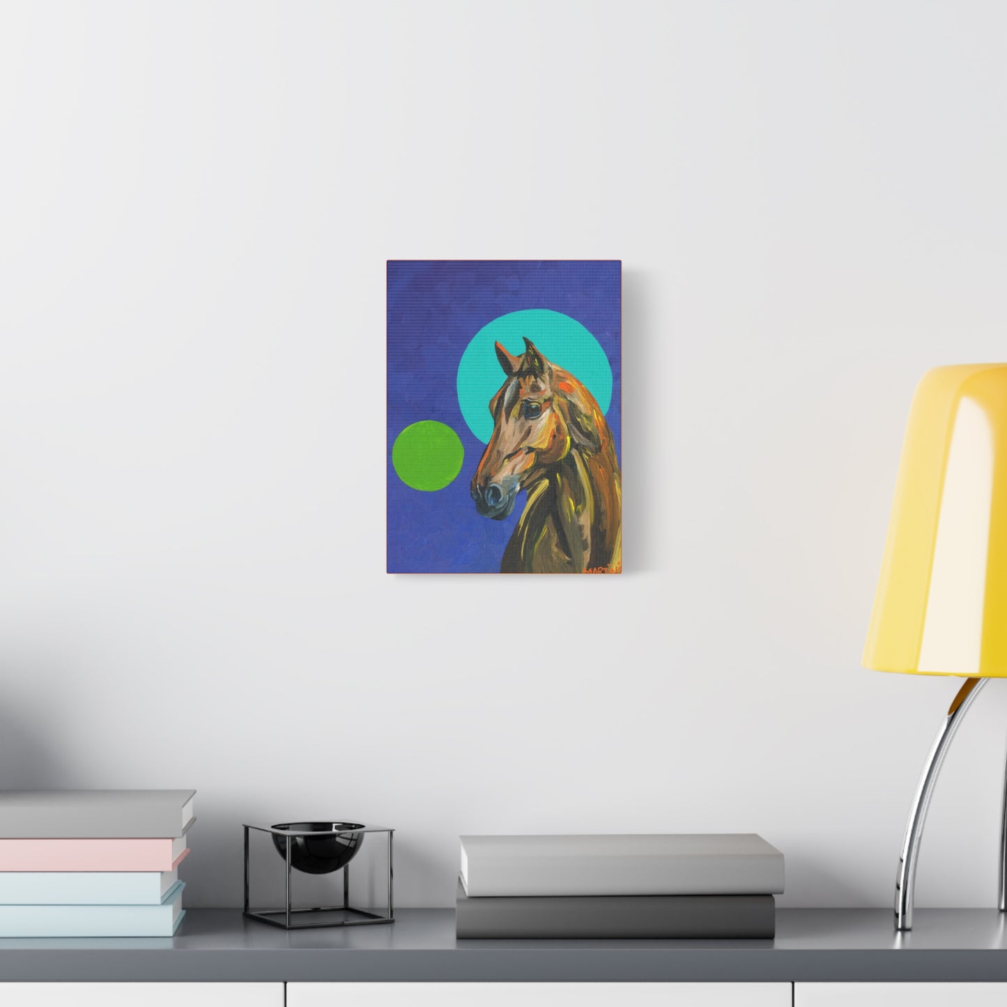 Brown Horse Canvas Gallery Wrap