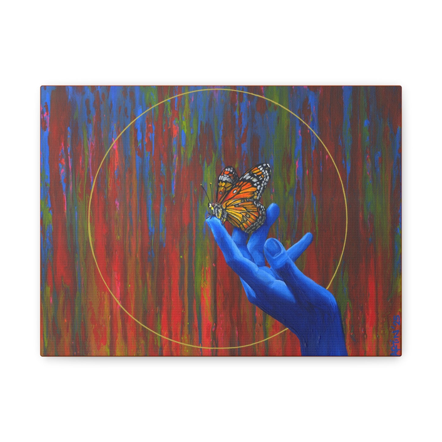 Monarch Matte Canvas, Stretched, 1.25"