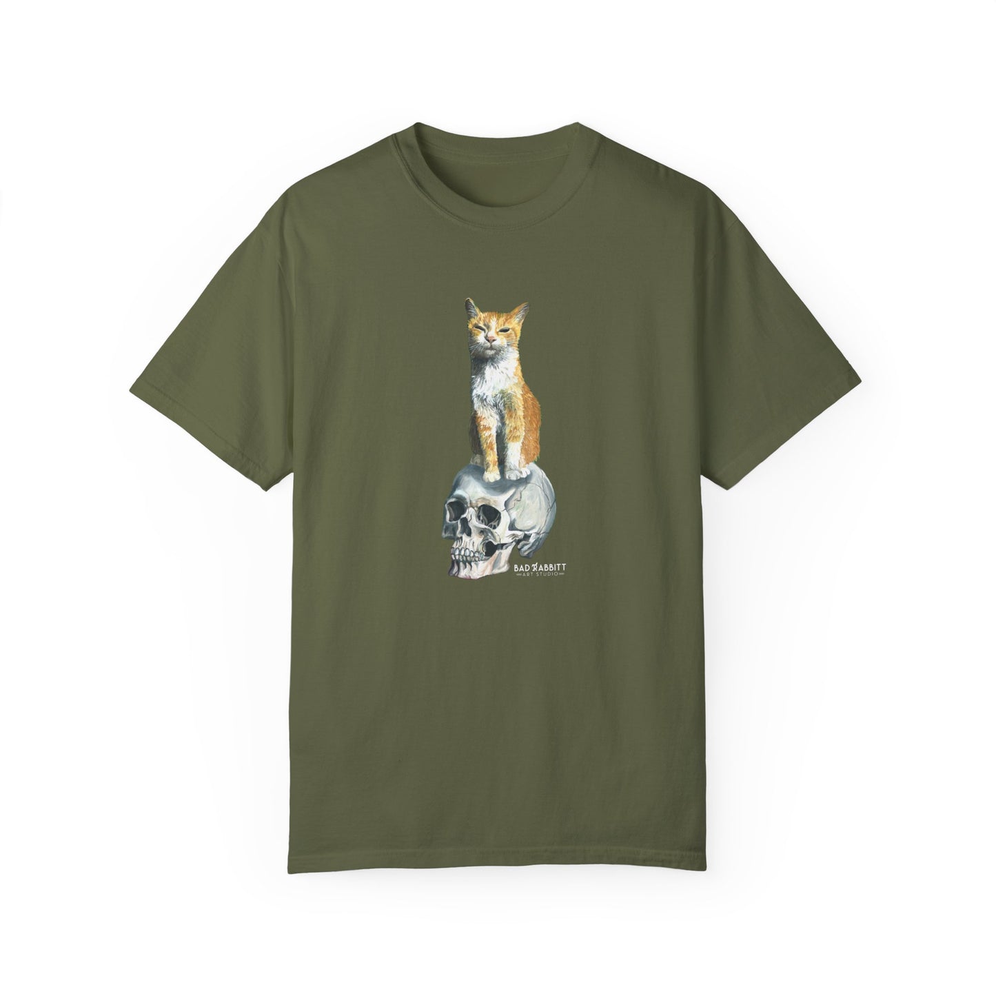 Dave and the Skull of His Enemy Unisex Garment-Dyed T-shirt