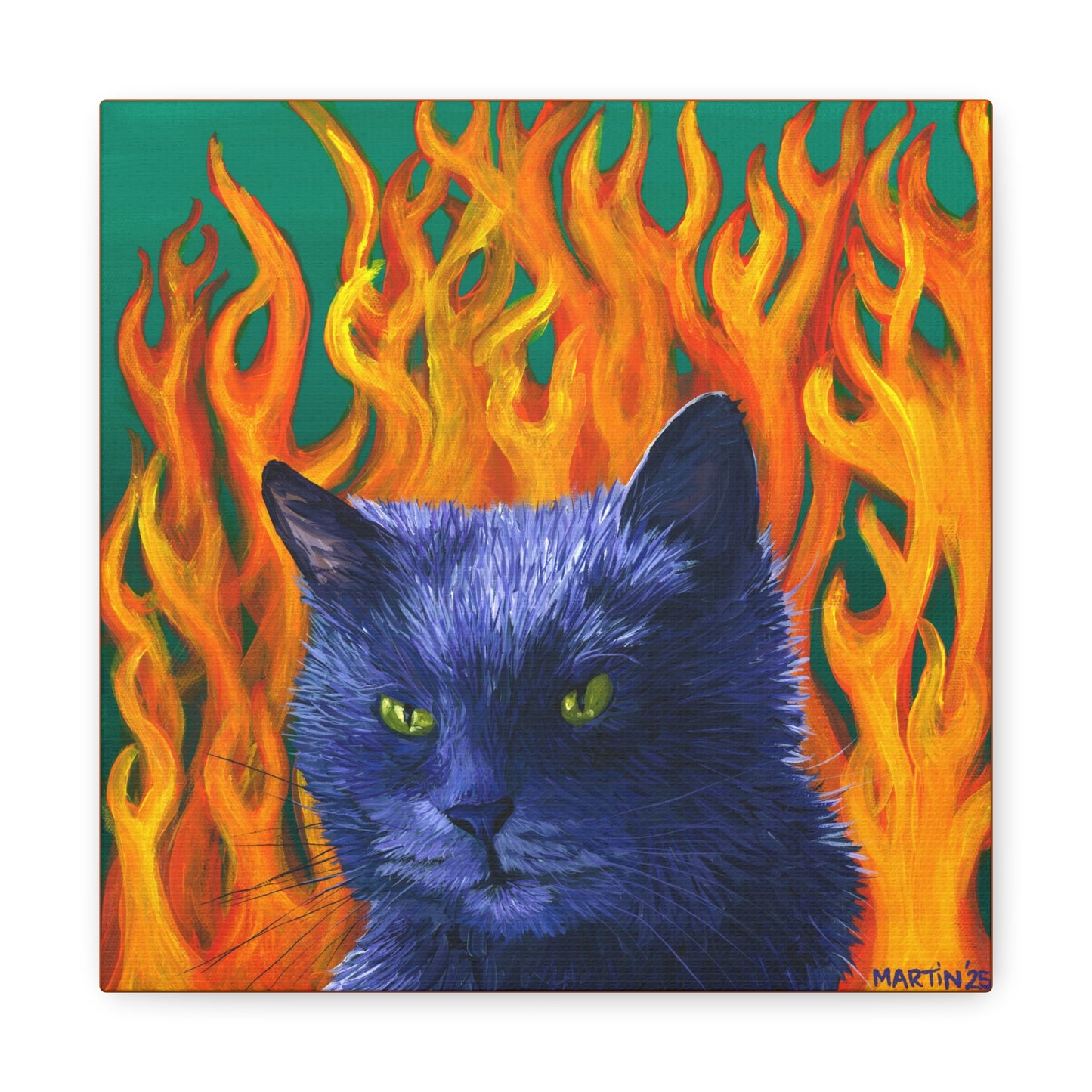 Spicy Rage Matte Canvas, Stretched, 1.25"