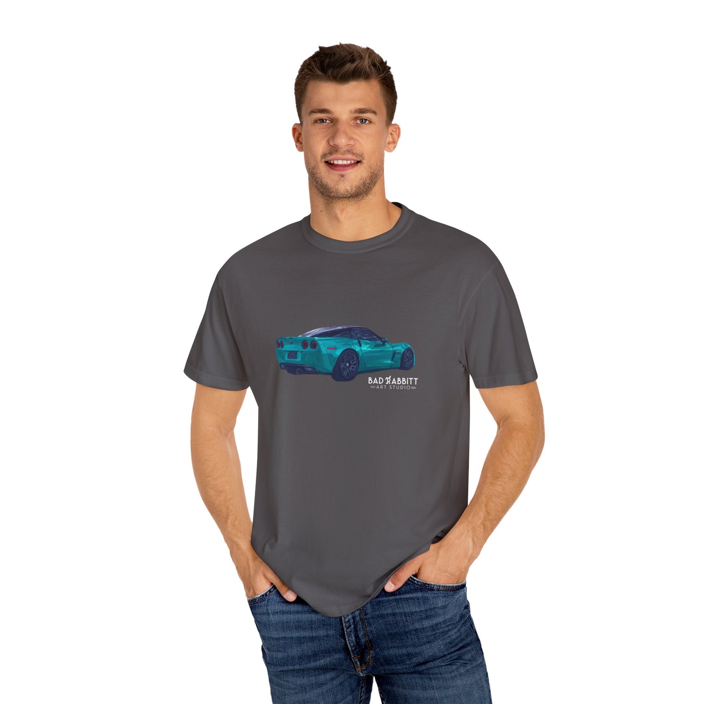 C6 Z06 Corvette Unisex Garment-Dyed T-shirt