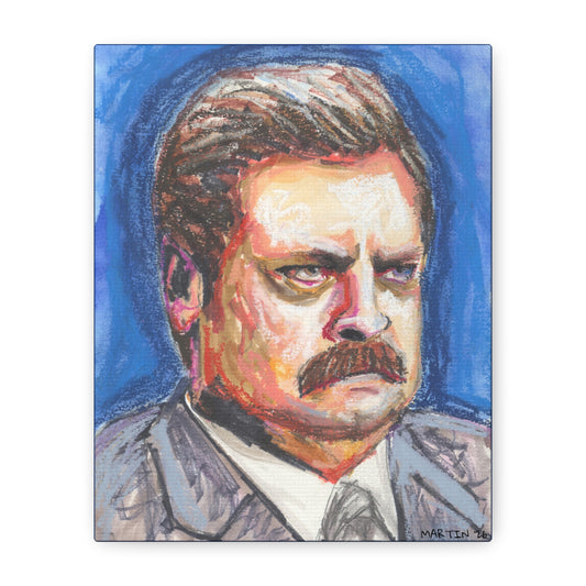 "Swan Ronson" Matte Canvas, Stretched, 1.25"