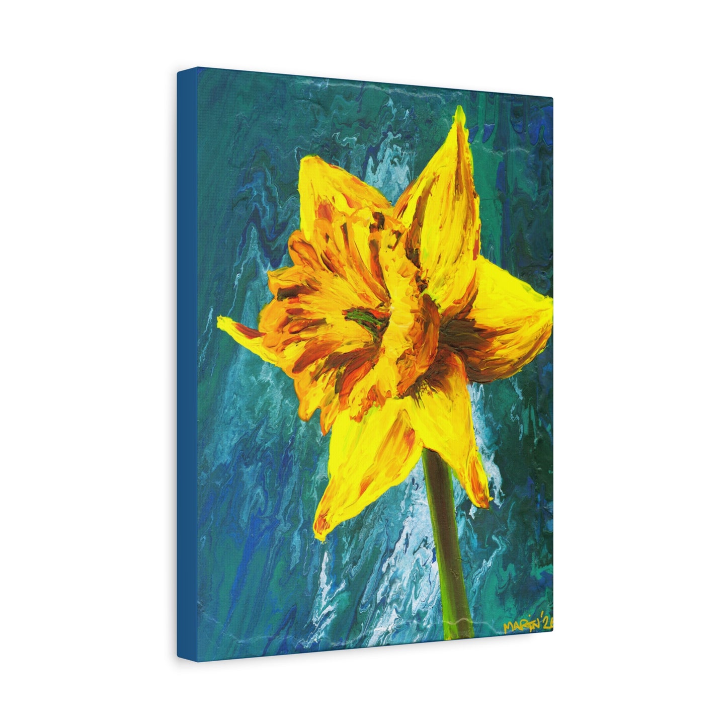 "Daffodil" Matte Canvas, Stretched, 1.25"
