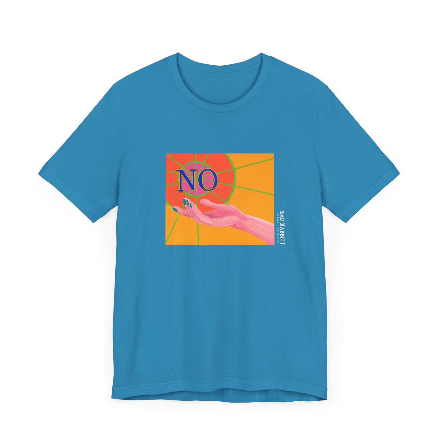 "NO" Hand Unisex Jersey Short Sleeve Tee
