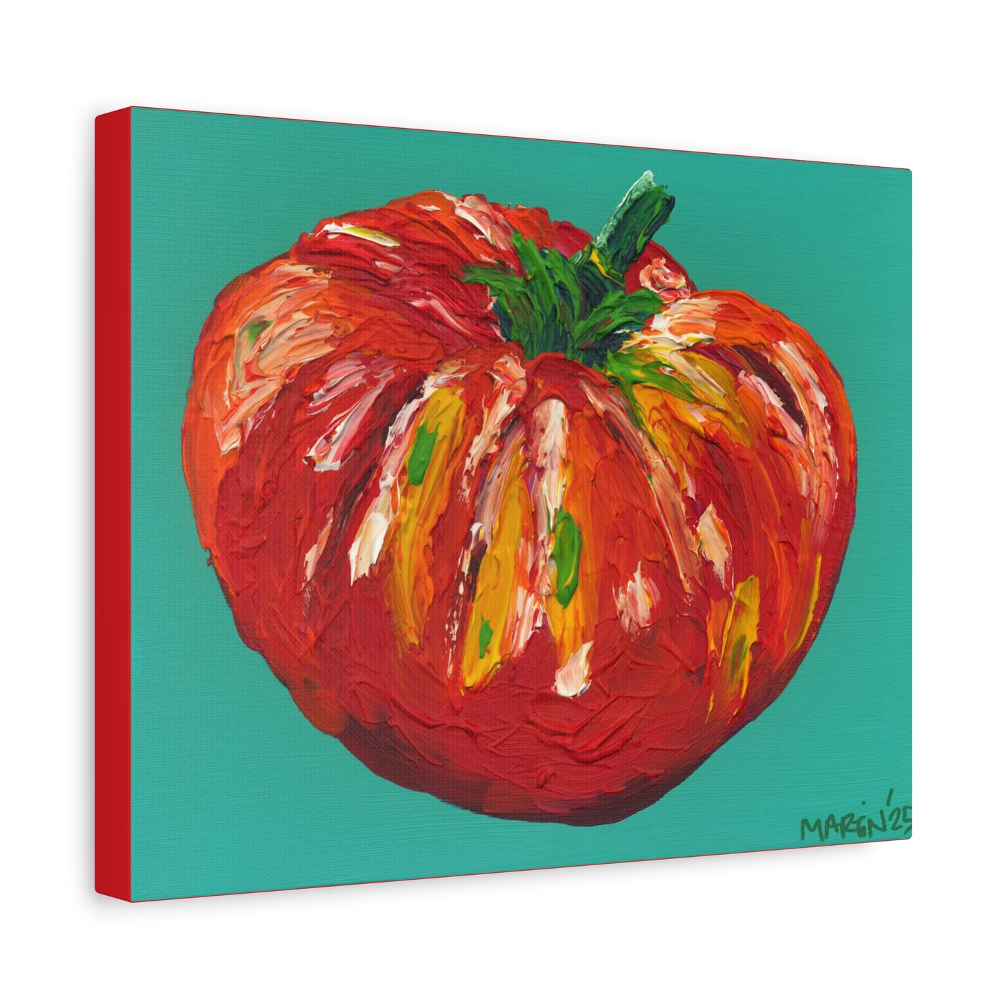 Funky Tomato 3 Matte Canvas, Stretched, 1.25"