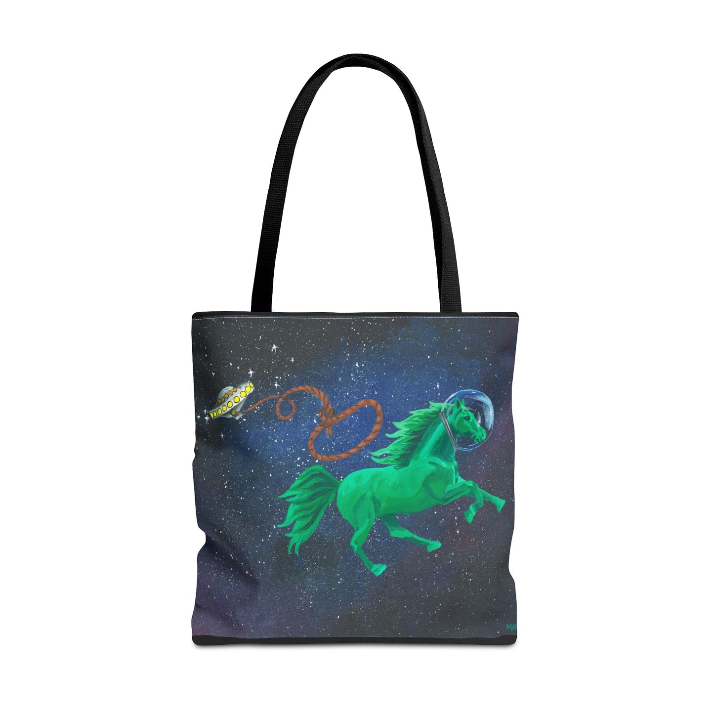 Space Horse Tote Bag