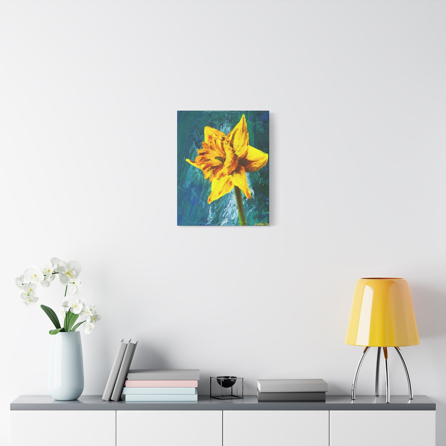 "Daffodil" Matte Canvas, Stretched, 1.25"