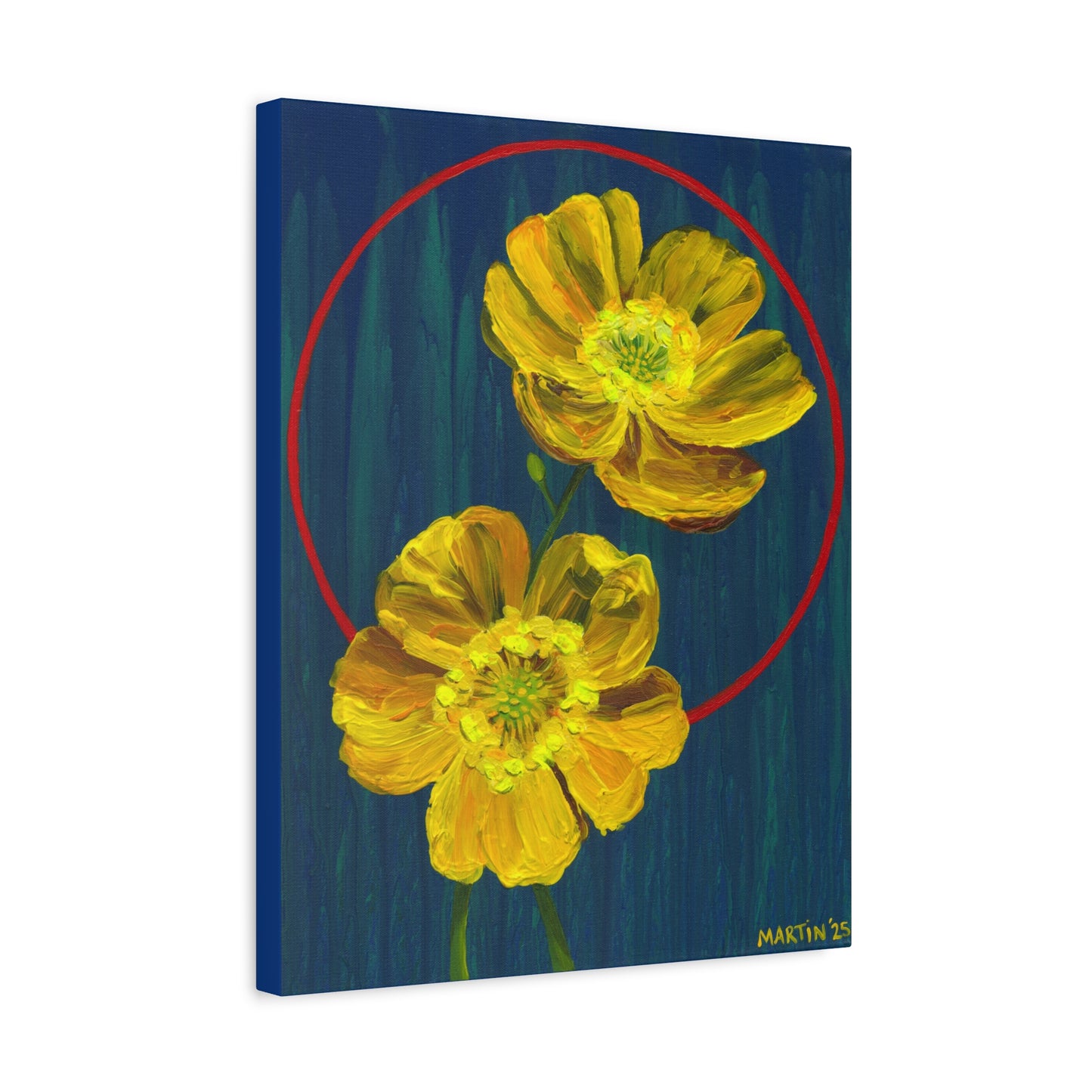 Buttercups Matte Canvas, Stretched, 1.25"