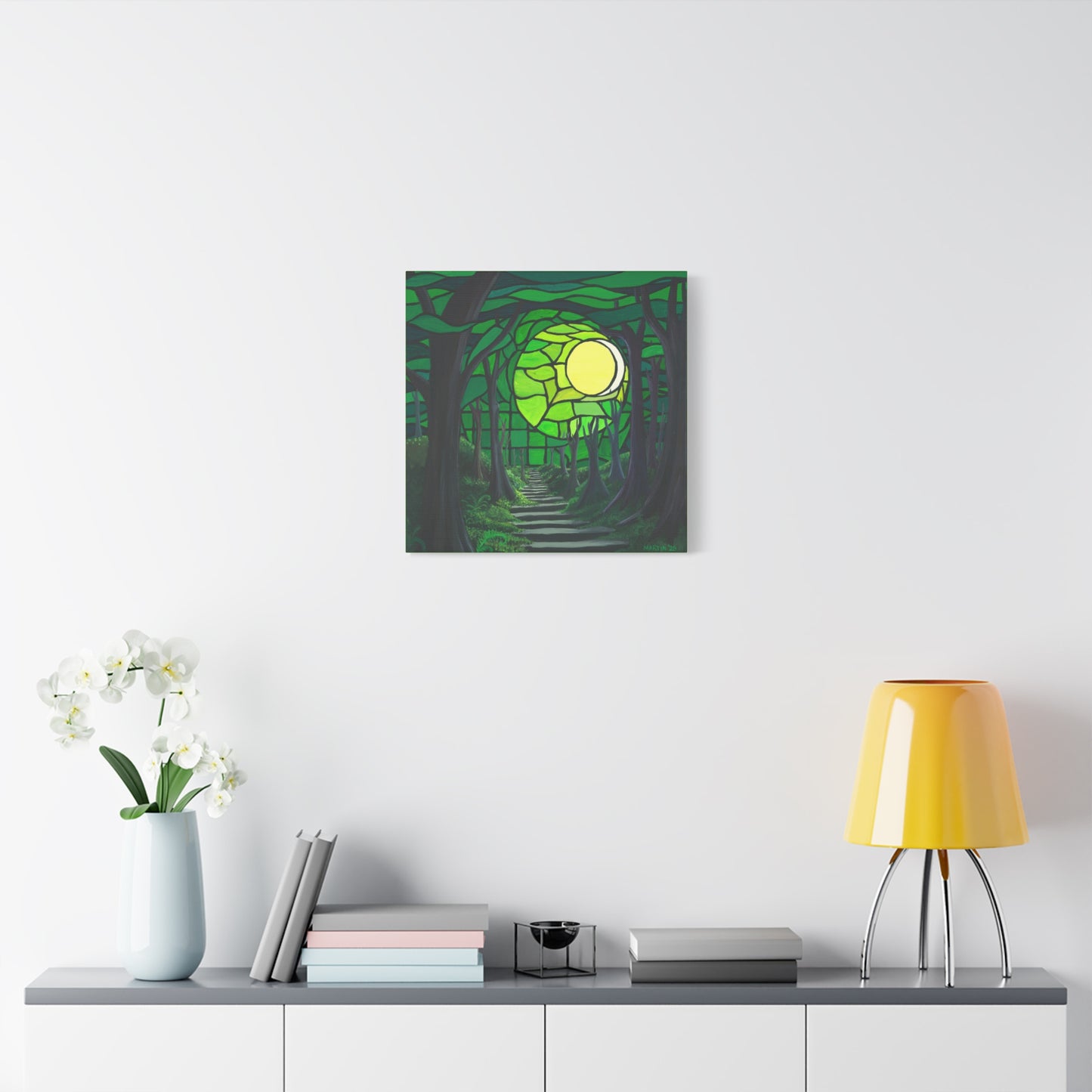 Glass Forest Canvas Gallery Wrap