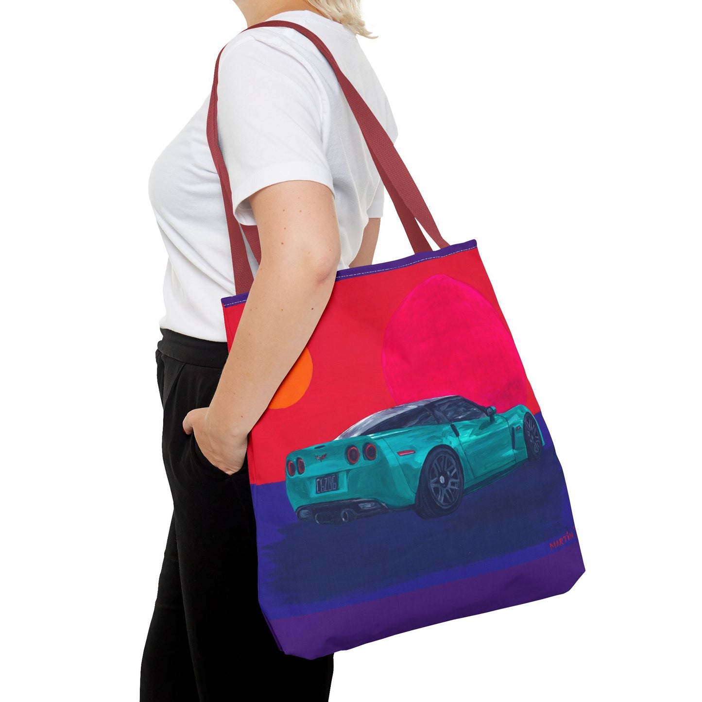 C6 Z06 Corvette Tote Bag (AOP)