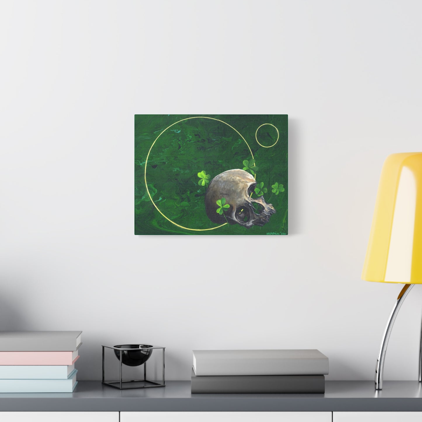 "Deathbed" Matte Canvas, Stretched, 1.25"