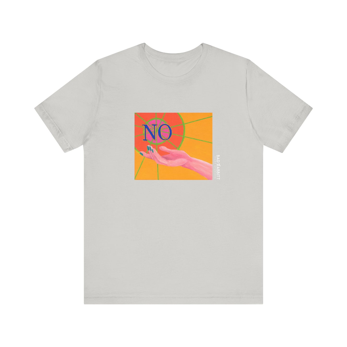 "NO" Hand Unisex Jersey Short Sleeve Tee