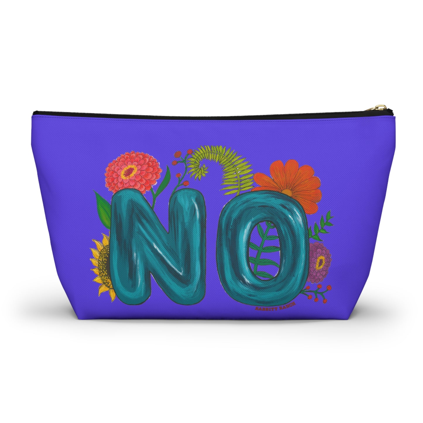 "No" Accessory Pouch w T-bottom