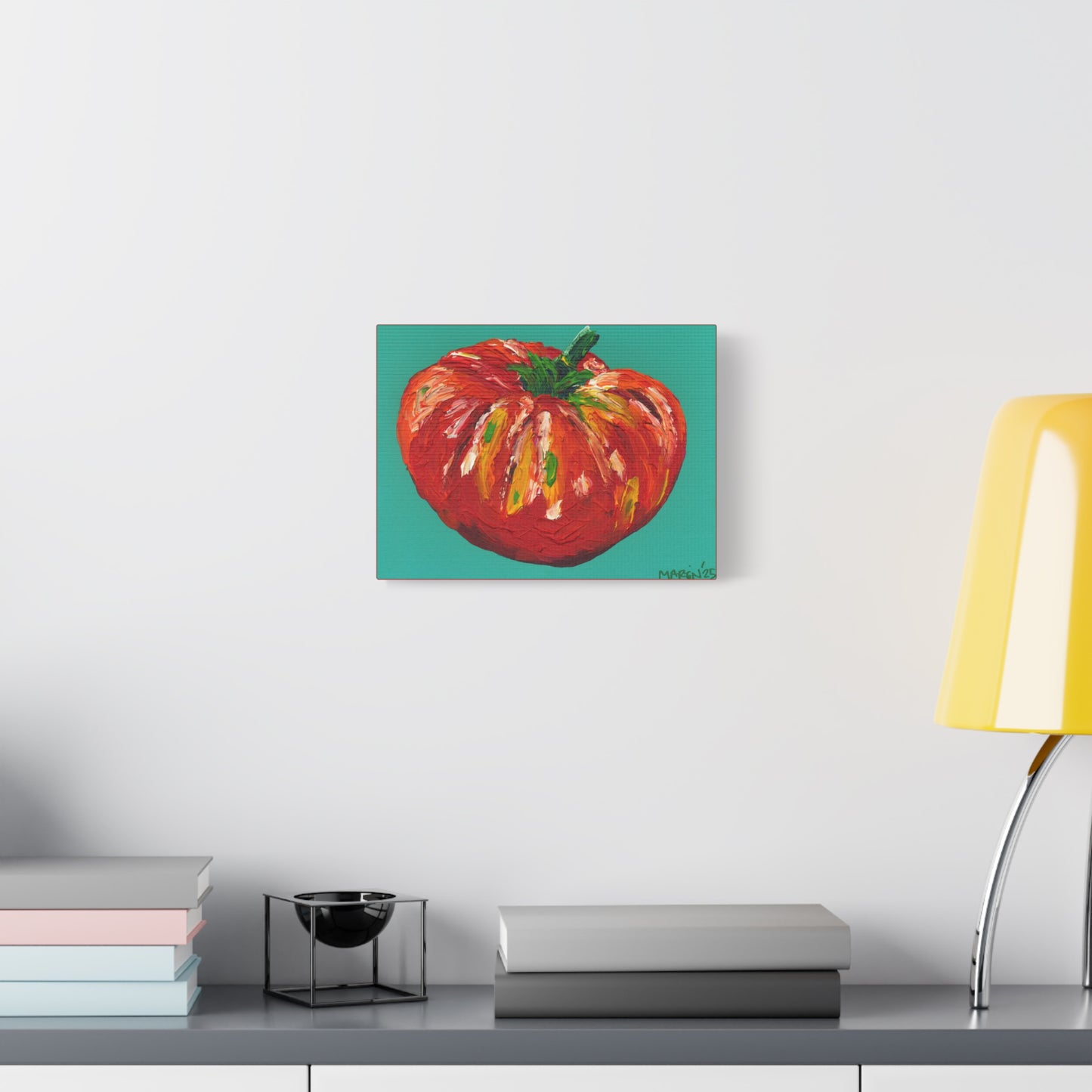 Funky Tomato 3 Matte Canvas, Stretched, 1.25"
