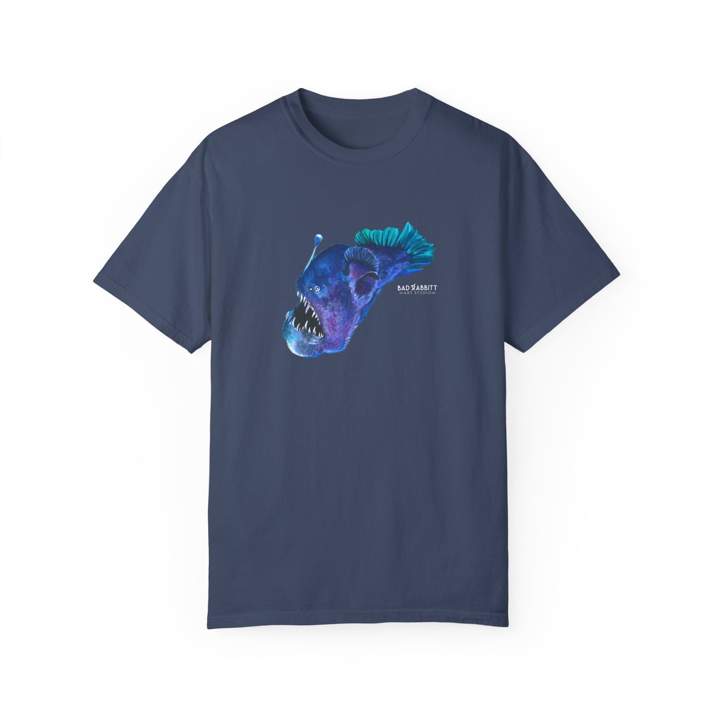 Angler Fish Unisex Garment-Dyed T-shirt