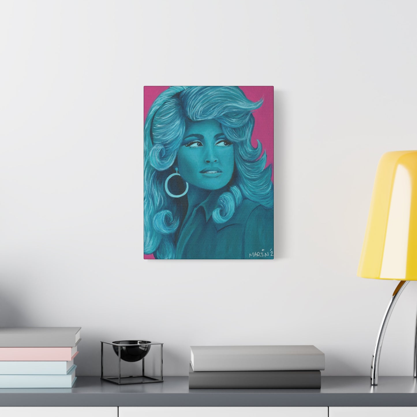 Teal Dolly - Canvas Gallery Wrap
