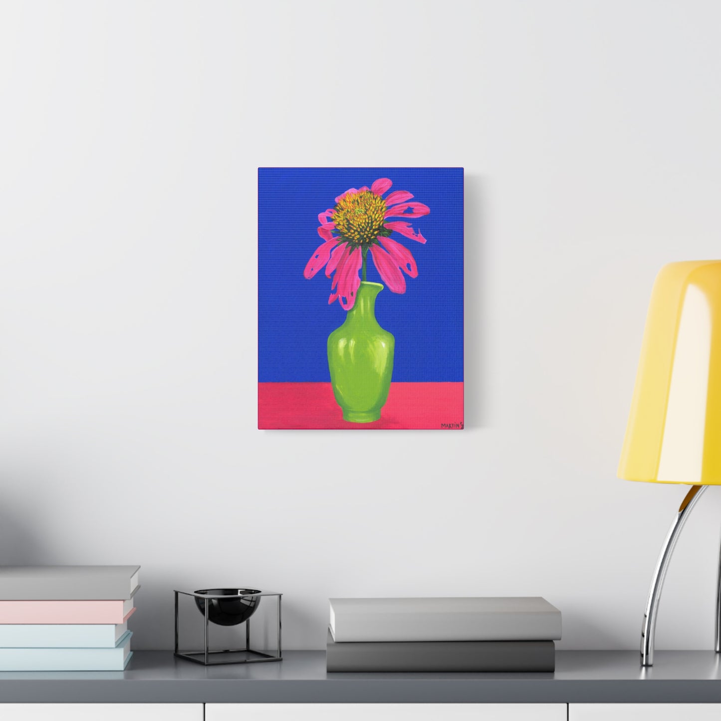 Beat-Up Coneflower Canvas Gallery Wrap