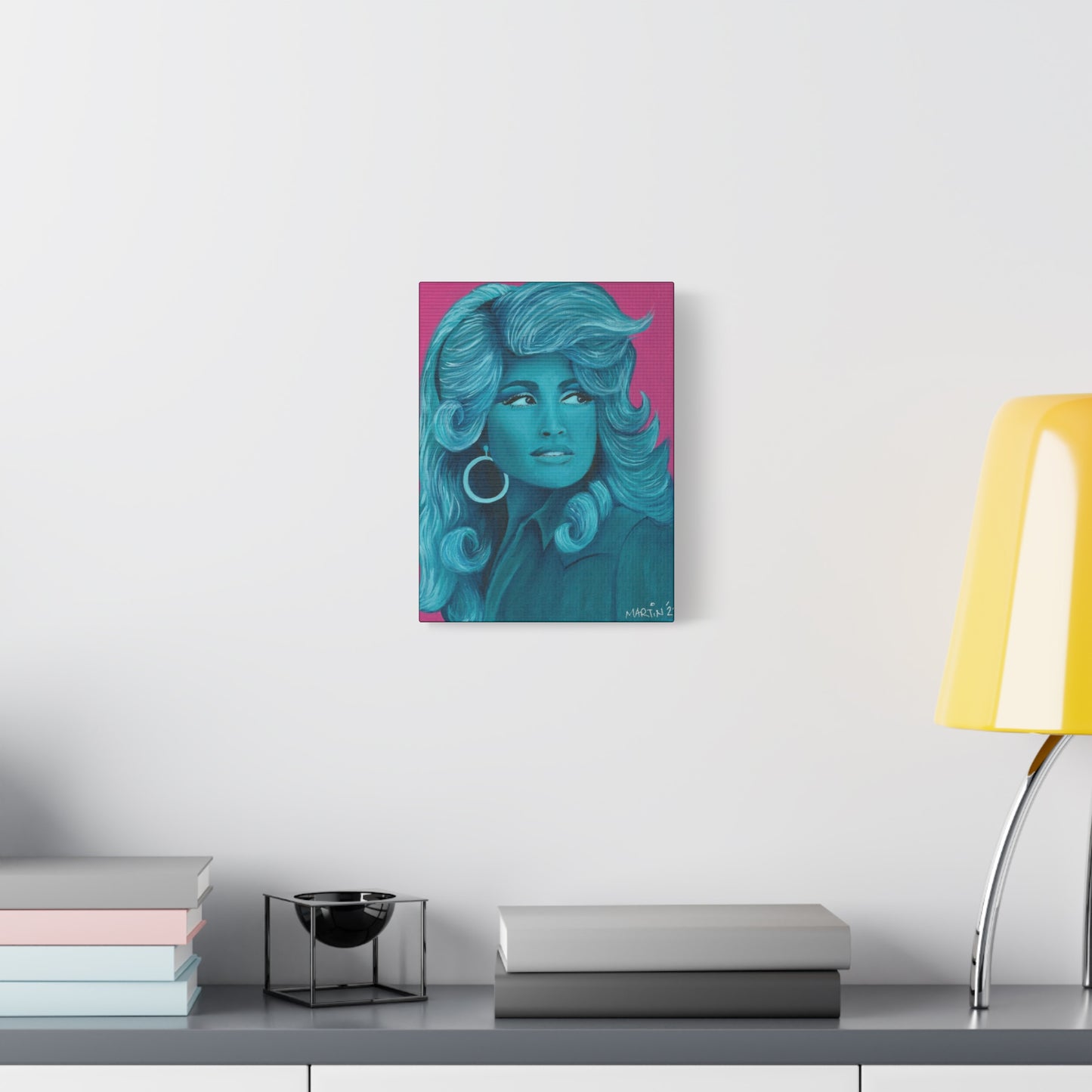 Teal Dolly - Canvas Gallery Wrap