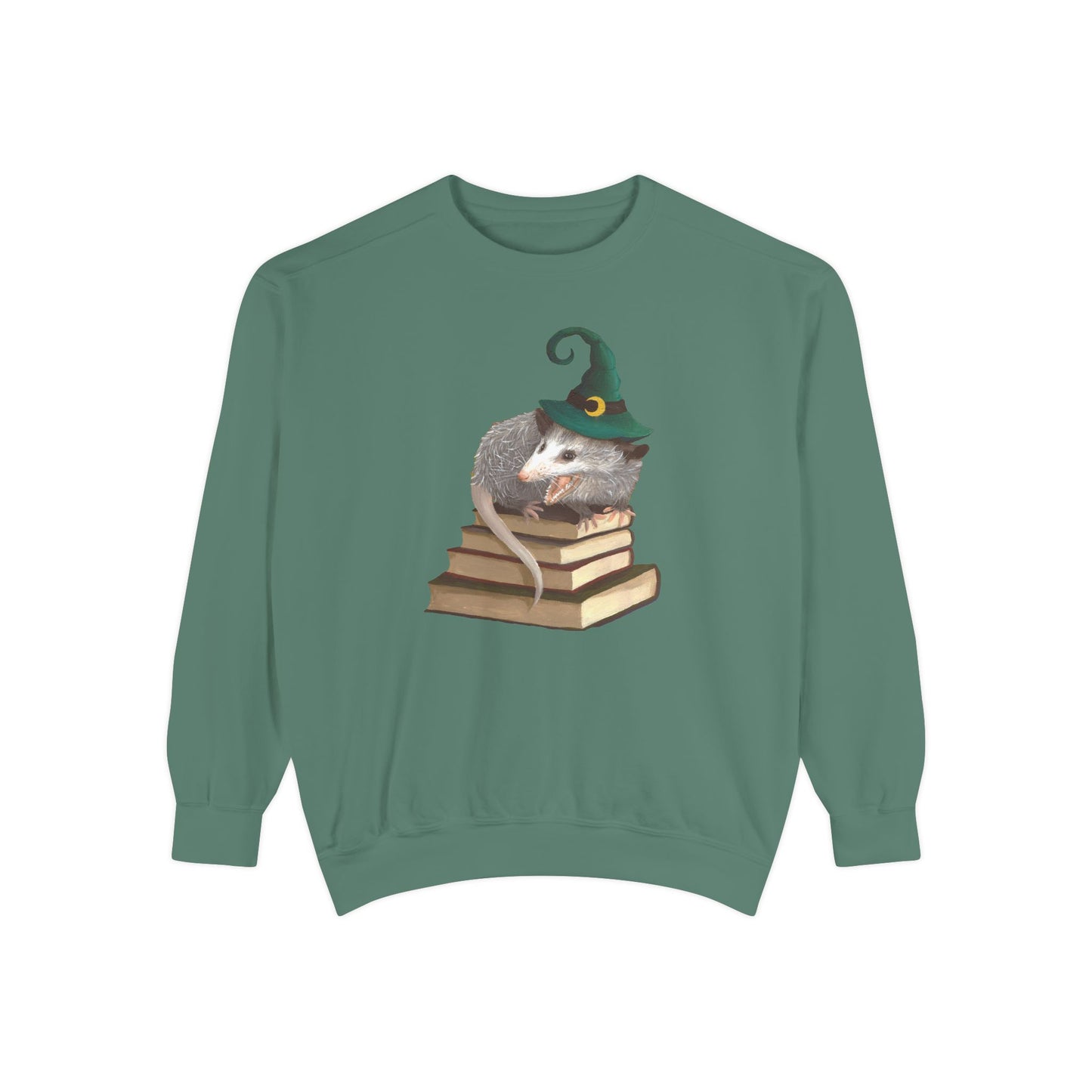 Opossum Witch Unisex Garment-Dyed Sweatshirt