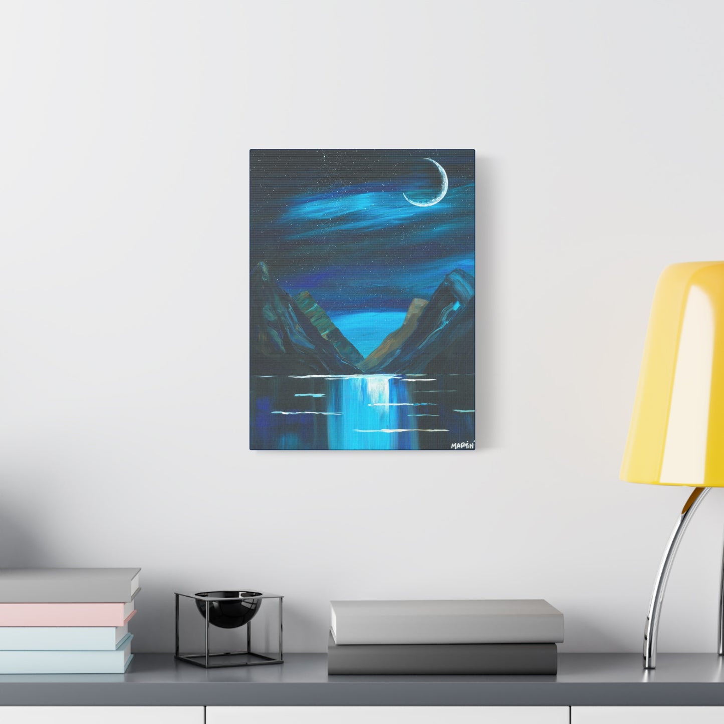 Moon Valley - Matte Canvas, Stretched, 1.25"