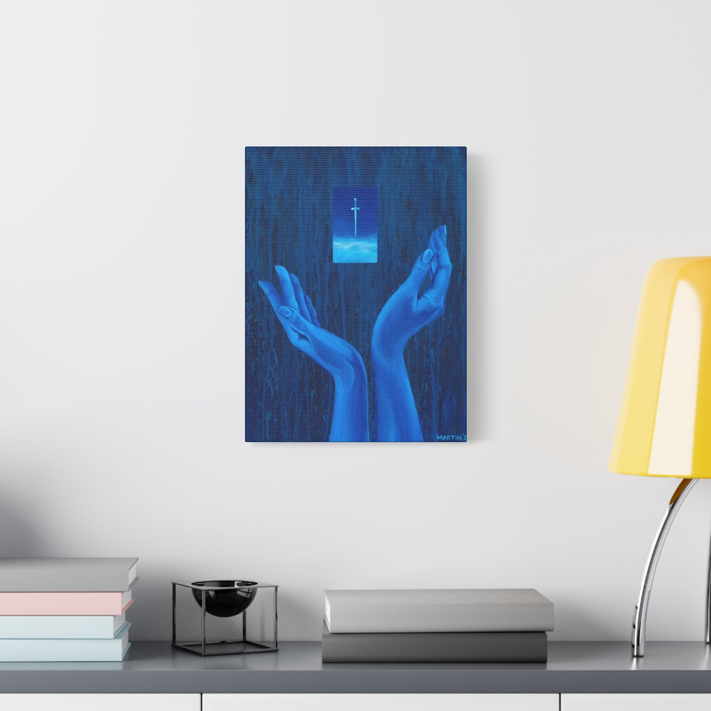 "Damocles" Matte Canvas, Stretched, 1.25"