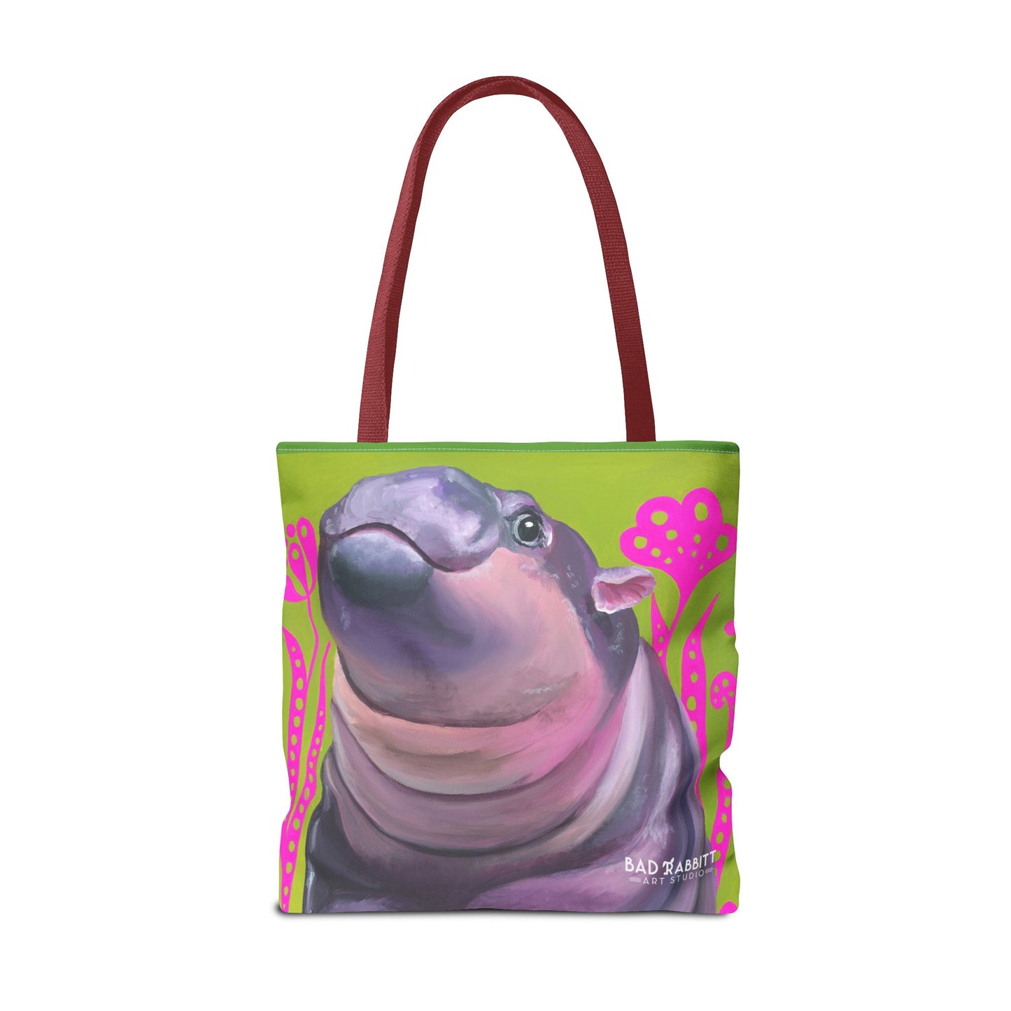 Moo Deng Tote Bag (AOP)