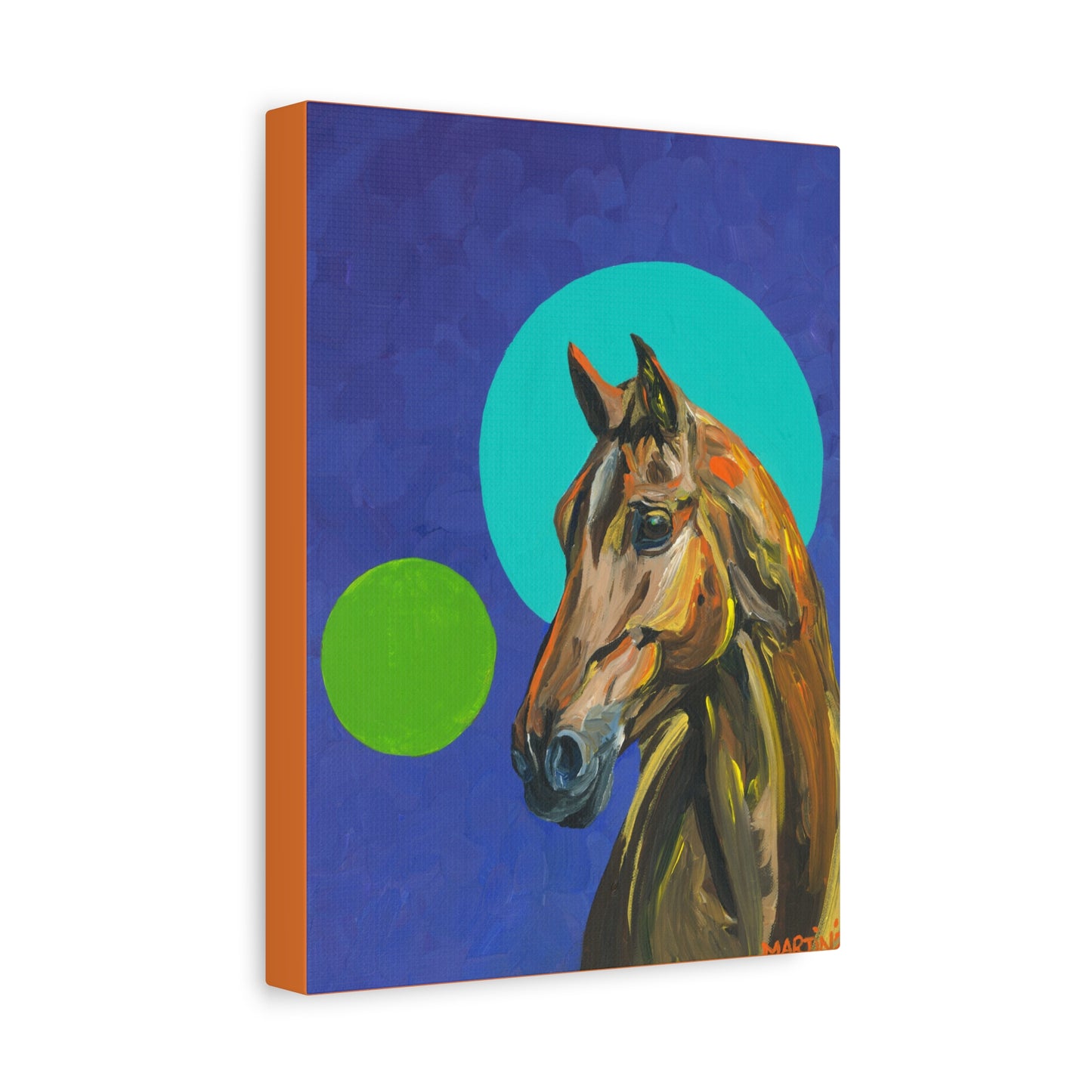 Brown Horse Canvas Gallery Wrap