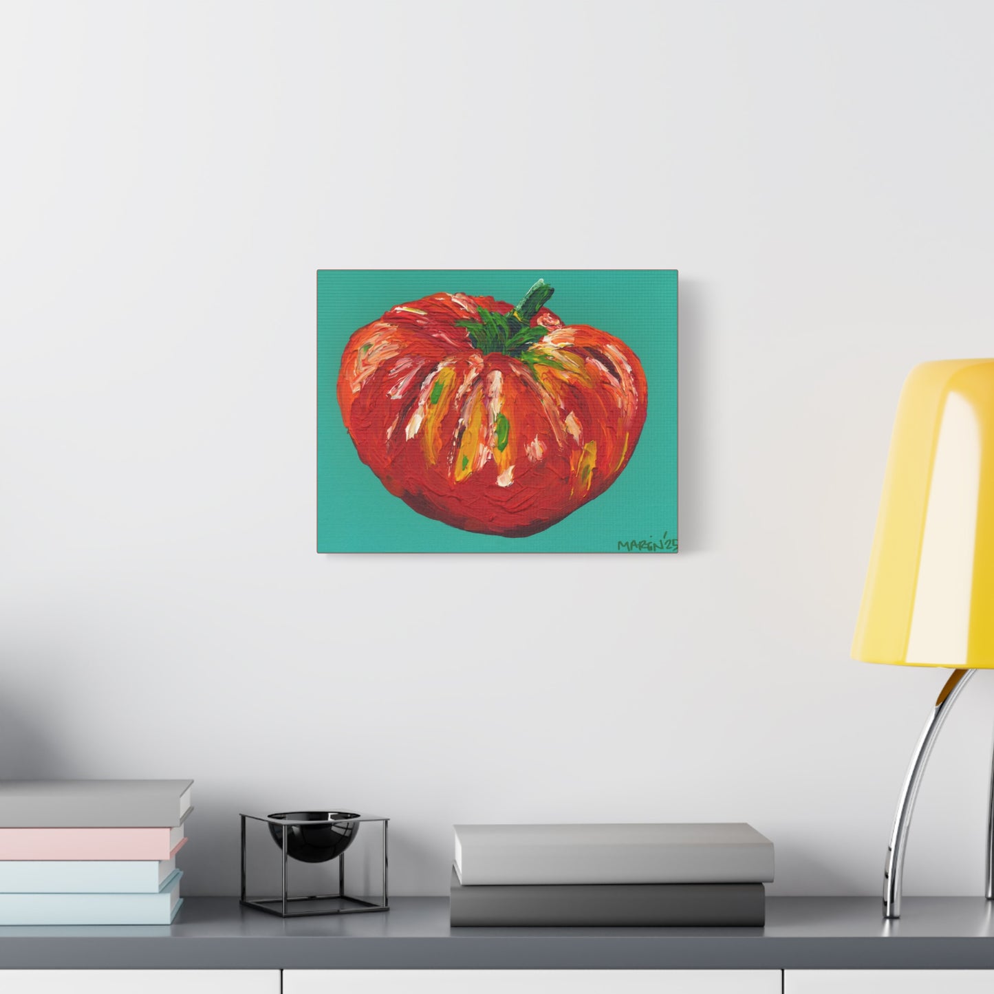 Funky Tomato 3 Matte Canvas, Stretched, 1.25"
