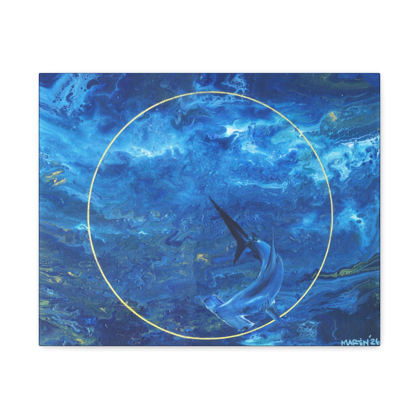 "Ocean Bed" Matte Canvas, Stretched, 1.25"