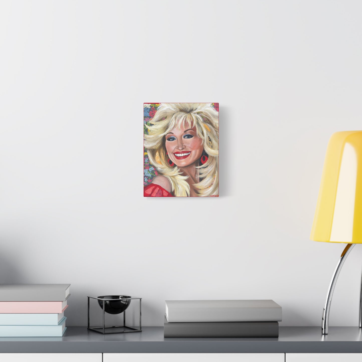 "Dolly" Matte Canvas, Stretched, 1.25"