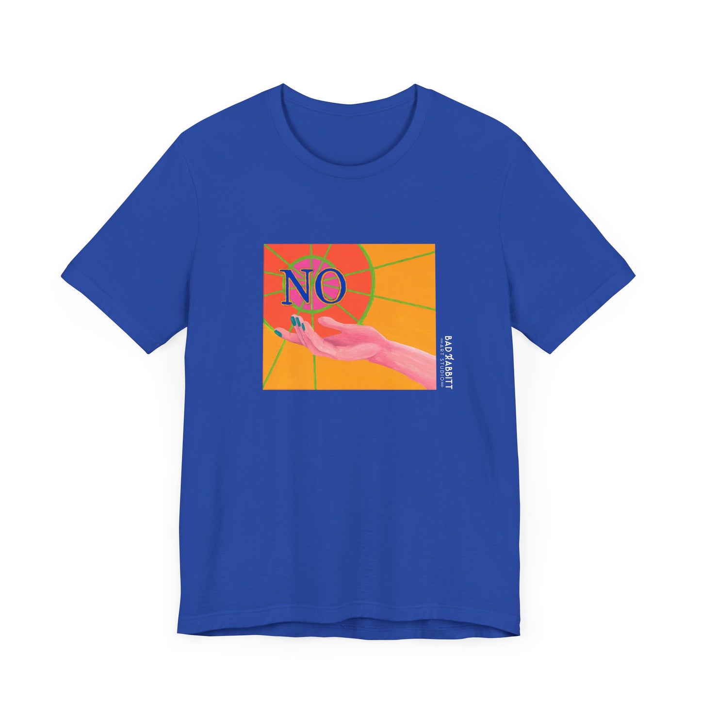 "NO" Hand Unisex Jersey Short Sleeve Tee
