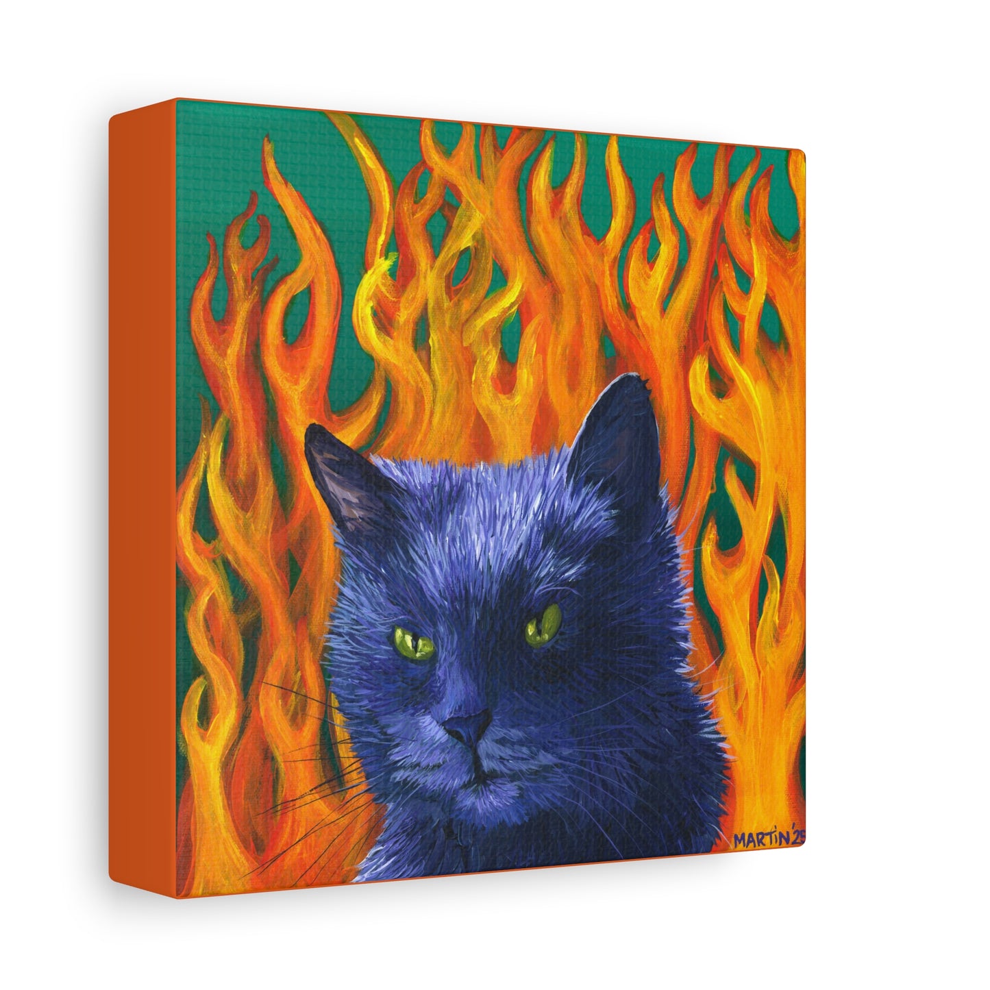 Spicy Rage Matte Canvas, Stretched, 1.25"