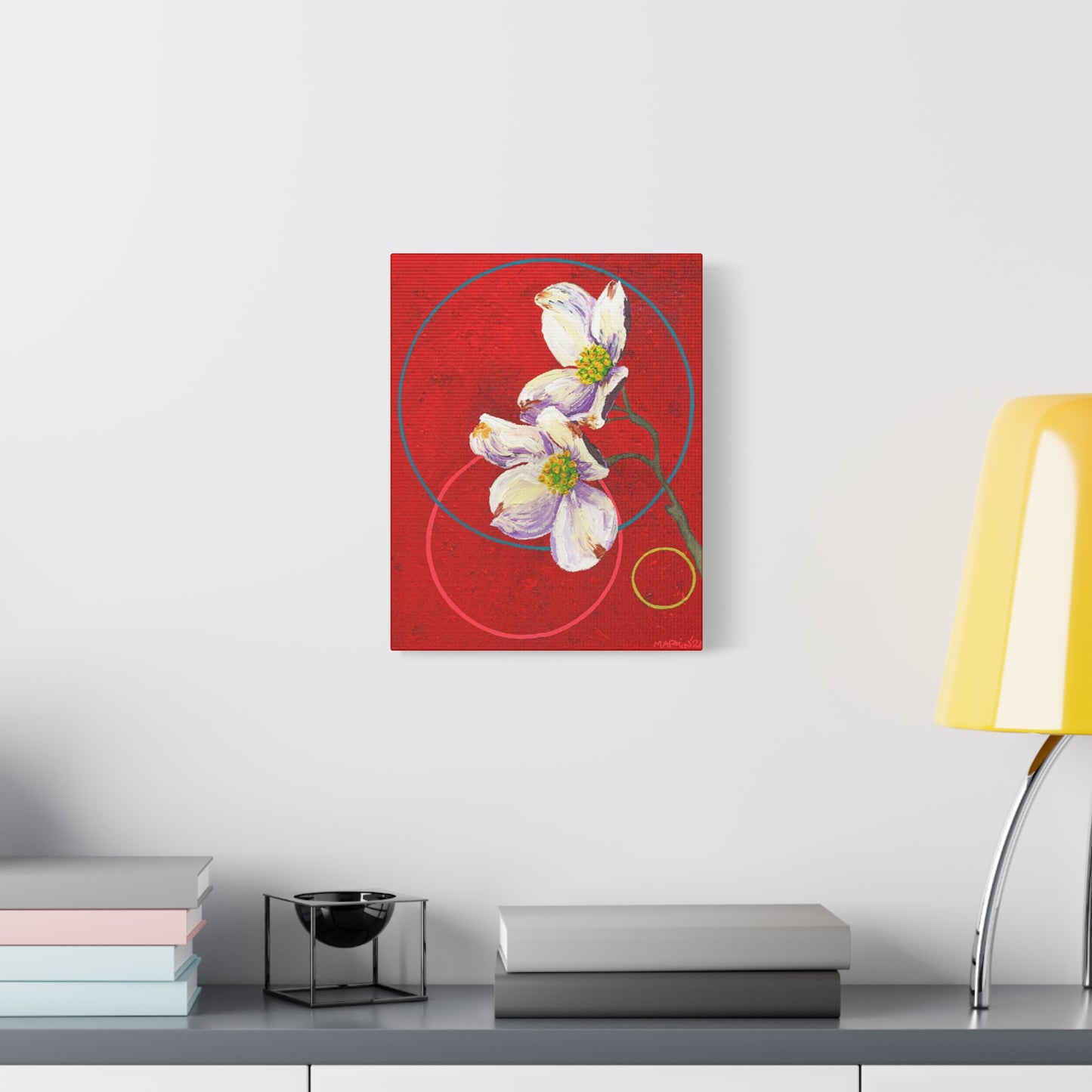 "Dogwood" Matte Canvas, Stretched, 1.25"