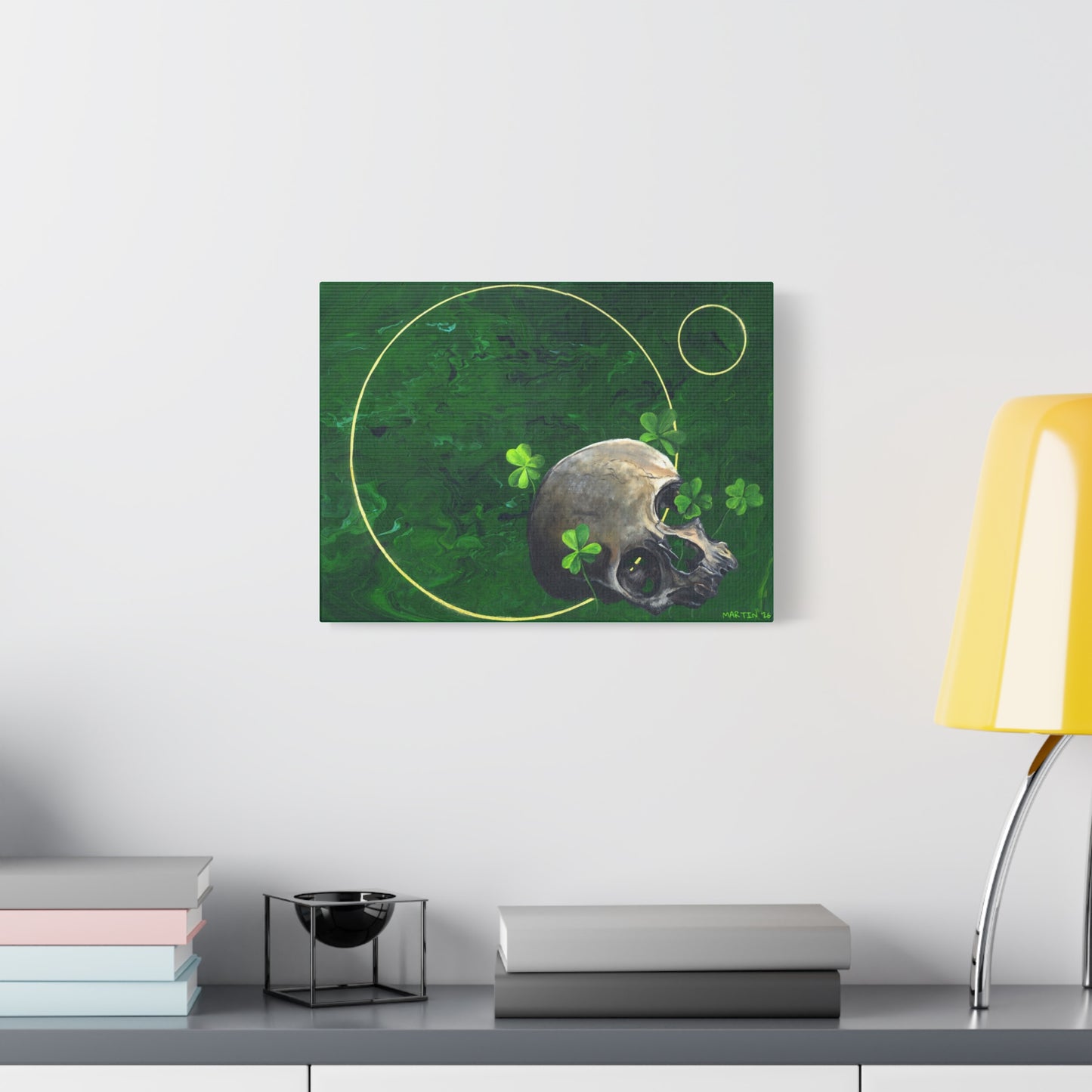 "Deathbed" Matte Canvas, Stretched, 1.25"