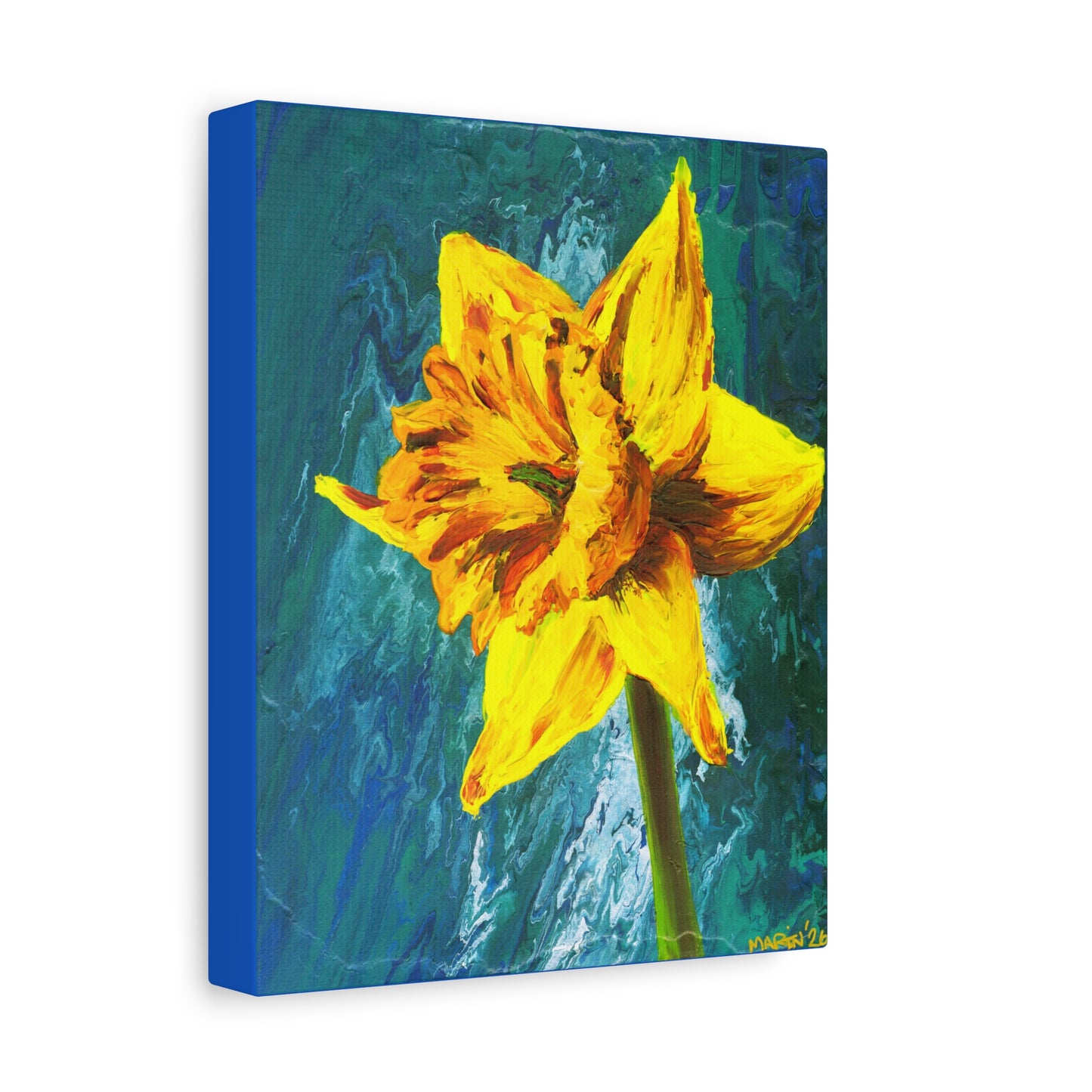 "Daffodil" Matte Canvas, Stretched, 1.25"