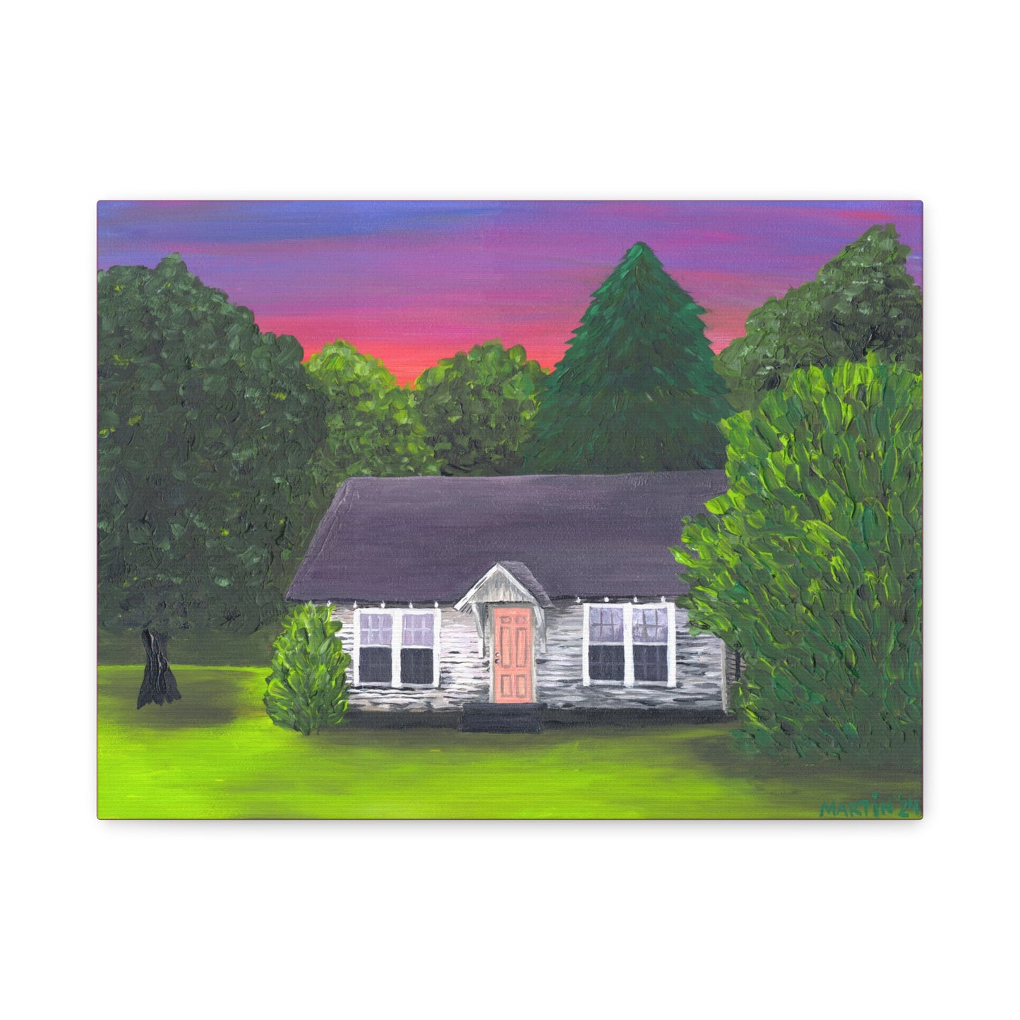 You Have to Start Somewhere Canvas Gallery Wrap