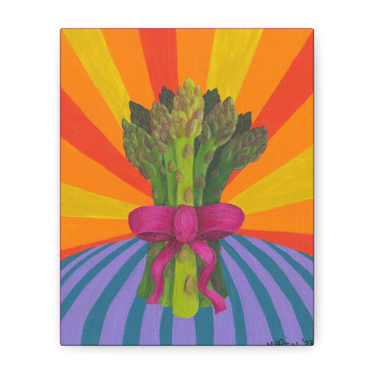 "Age of Asparagus" Canvas Gallery Wrap