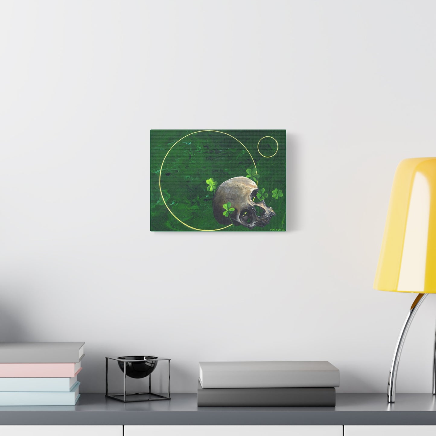 "Deathbed" Matte Canvas, Stretched, 1.25"