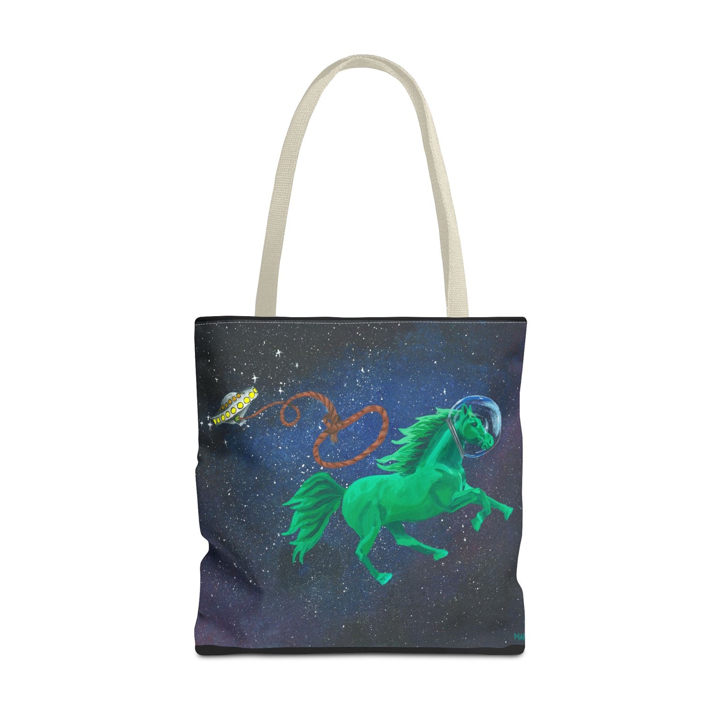 Space Horse Tote Bag