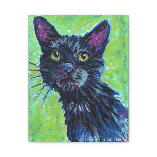 "Gene Parmesan Pastel" Matte Canvas, Stretched, 1.25"