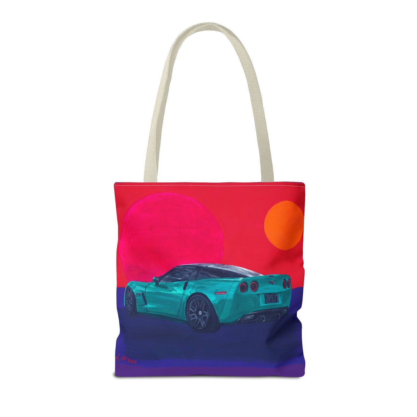 C6 Z06 Corvette Tote Bag (AOP)