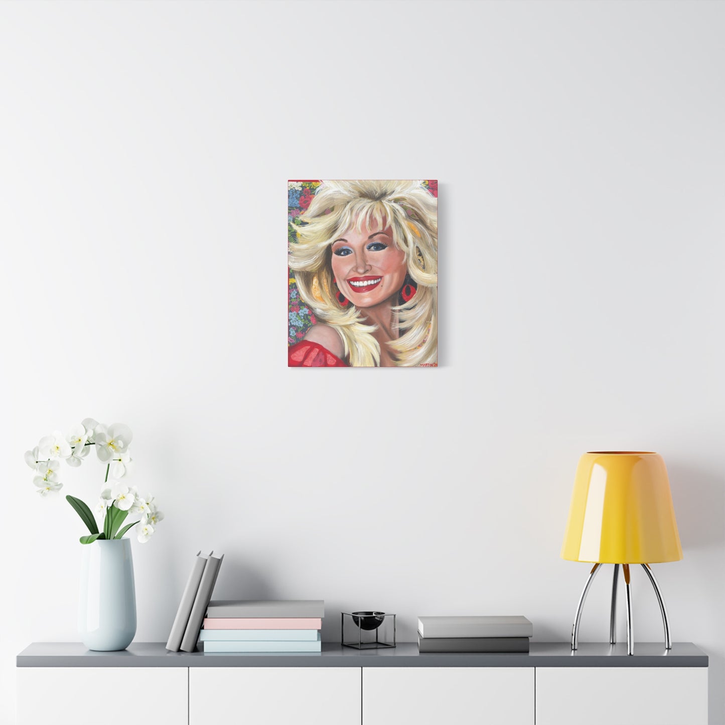 "Dolly" Matte Canvas, Stretched, 1.25"