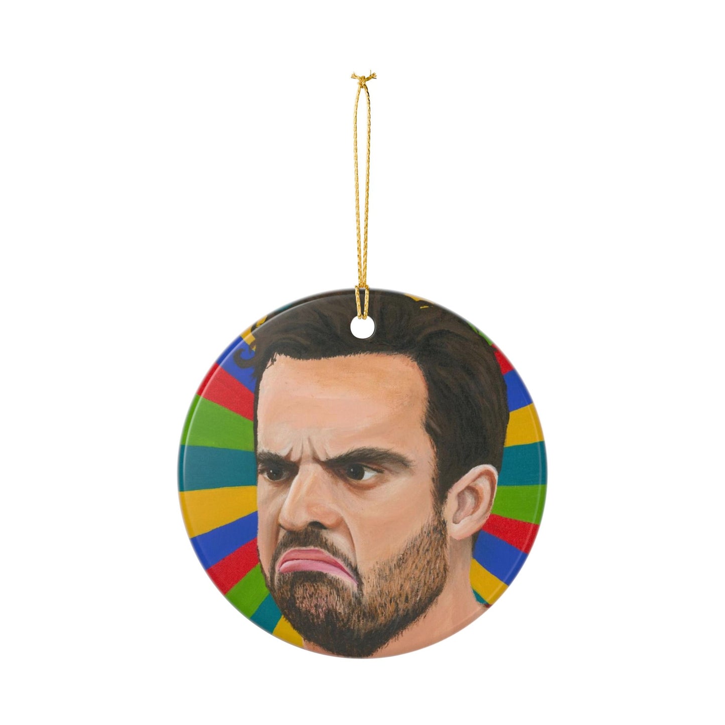 Nick Miller Ceramic Ornament (2-Side Print)