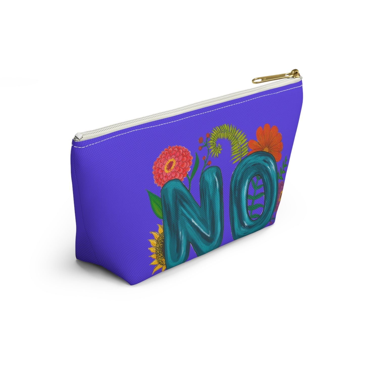 "No" Accessory Pouch w T-bottom