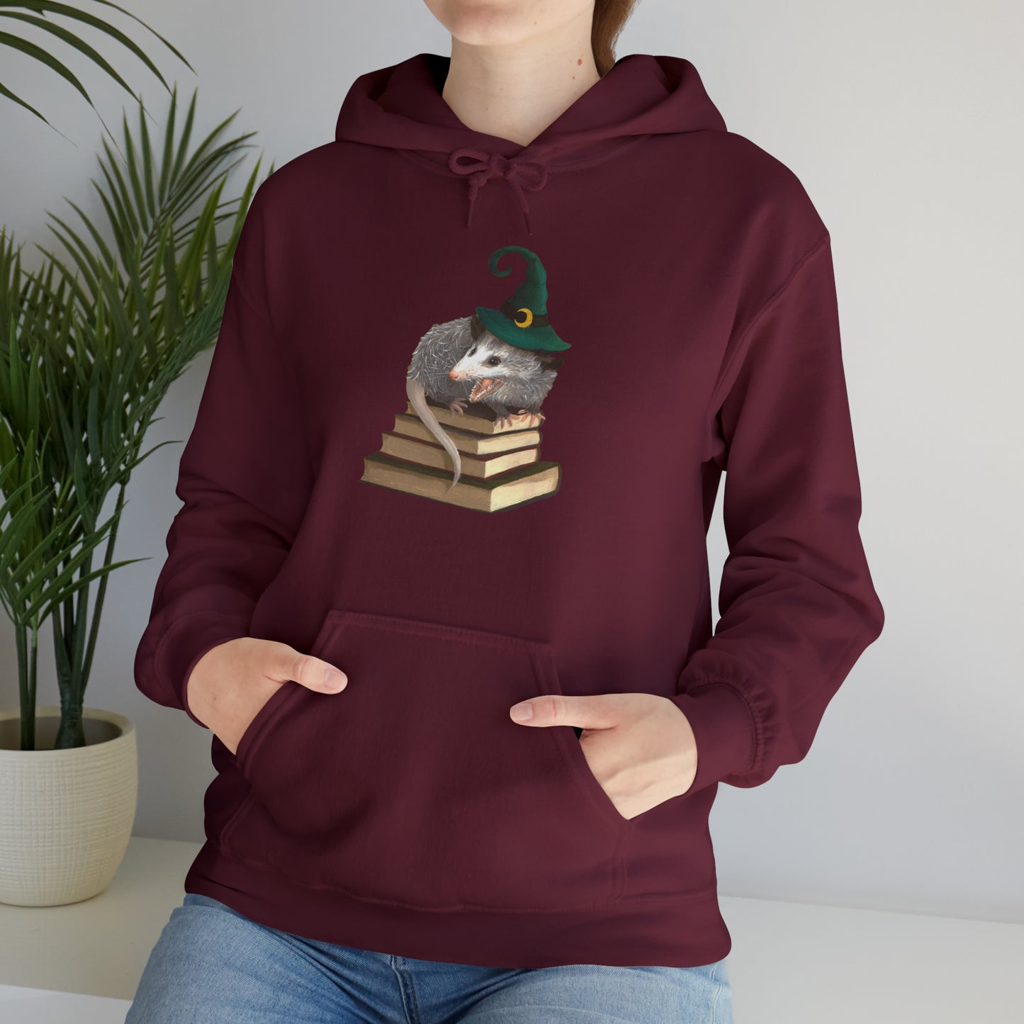 Opossum Witch Unisex Heavy Blend™ Hooded Sweatshirt